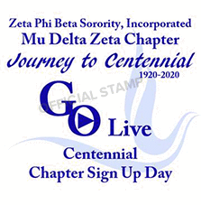 Mu Delta Zeta | Centennial Sign Up Day
