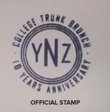 Upsilon Nu Zeta Stamp